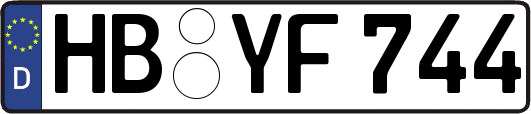 HB-YF744