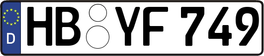 HB-YF749