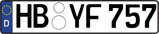 HB-YF757