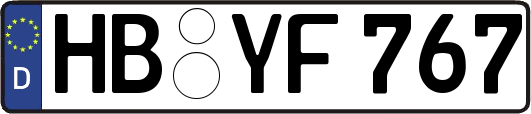 HB-YF767