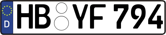 HB-YF794