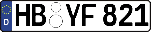 HB-YF821