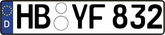 HB-YF832