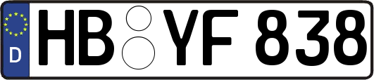 HB-YF838
