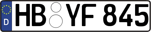 HB-YF845