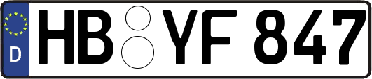 HB-YF847