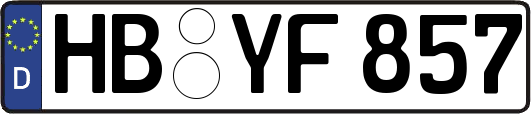 HB-YF857