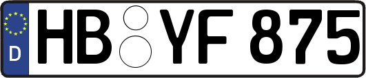 HB-YF875