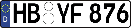 HB-YF876