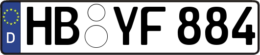 HB-YF884