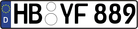 HB-YF889