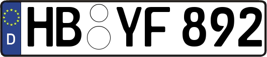HB-YF892