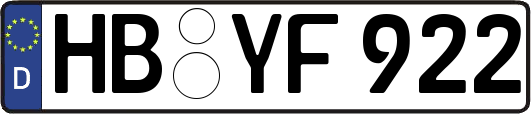 HB-YF922