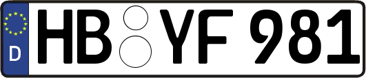 HB-YF981