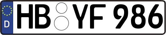 HB-YF986