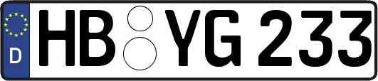HB-YG233