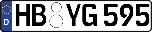 HB-YG595