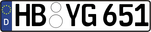 HB-YG651