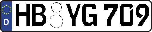 HB-YG709