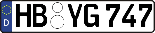 HB-YG747