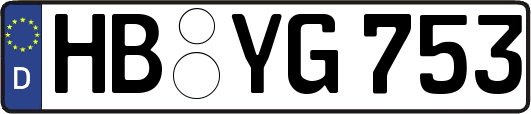 HB-YG753