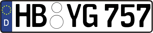 HB-YG757