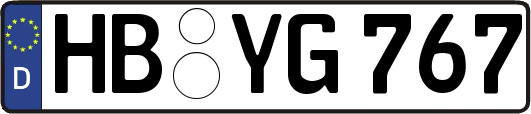 HB-YG767