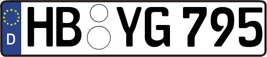 HB-YG795