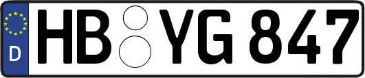 HB-YG847