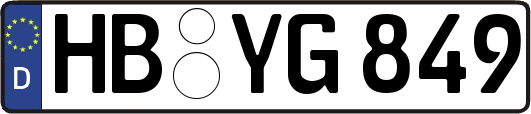 HB-YG849