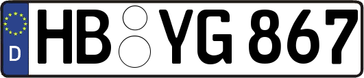 HB-YG867