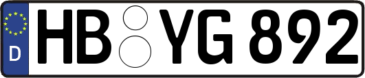HB-YG892