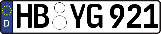 HB-YG921