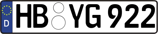 HB-YG922