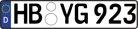 HB-YG923