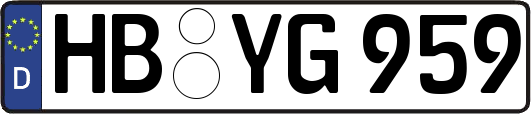 HB-YG959
