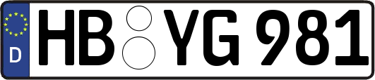HB-YG981