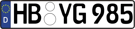HB-YG985