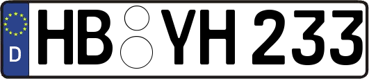 HB-YH233