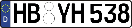 HB-YH538