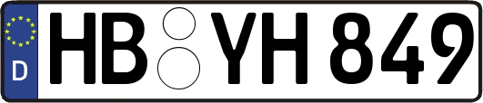 HB-YH849