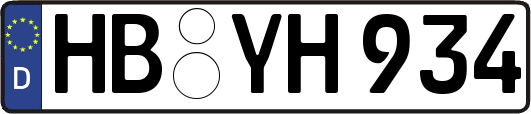 HB-YH934