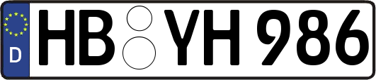 HB-YH986