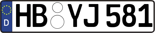 HB-YJ581