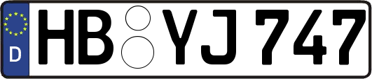 HB-YJ747