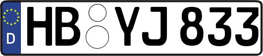 HB-YJ833