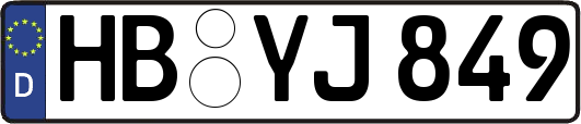 HB-YJ849