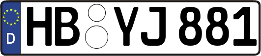 HB-YJ881
