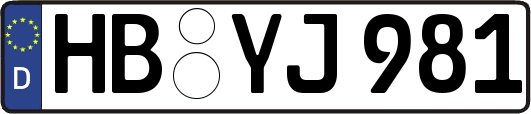 HB-YJ981