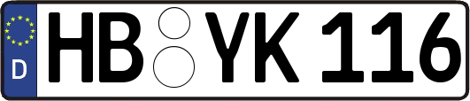 HB-YK116